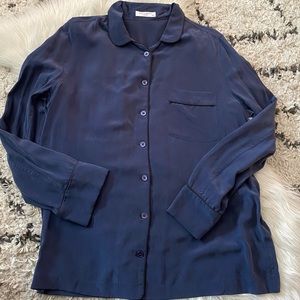 Equipment Lillian Silk Pajama Top